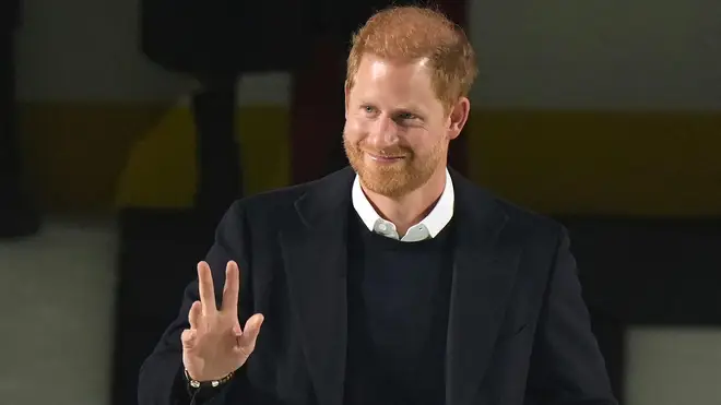 Prince Harry at a recent NHL hockey game in Vancouver