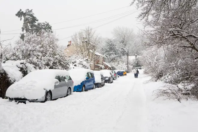 Snow could fall on Christmas Day