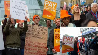 Consultant Doctors Strike in London.