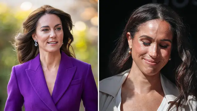 The new book has claimed that Kate was 'cold' towards Meghan during her 'cries for help'.