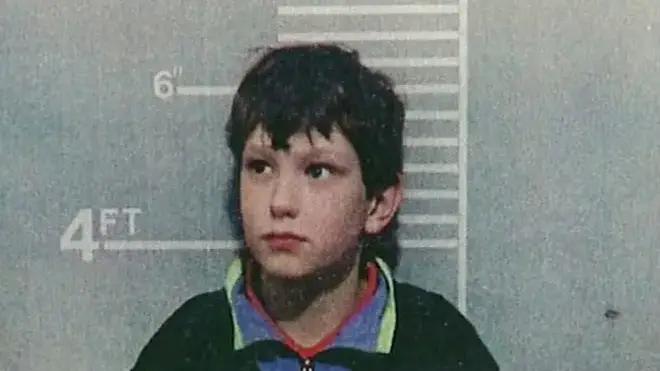 Venables (pictured) and Thompson were both ten years old when they snatched two-year-old James.