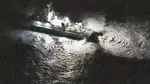 Crash search at sea