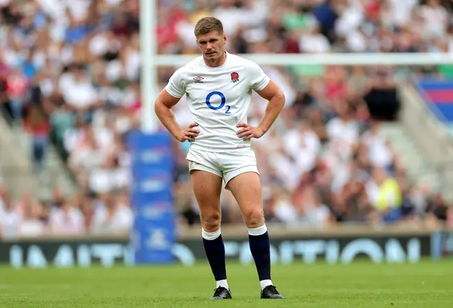 Owen Farrell has stepped back from the national team