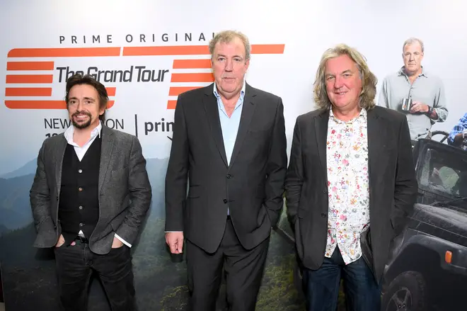 Richard Hammond, Jeremy Clarkson and James May attend a screening of 'The Grand Tour' season 3