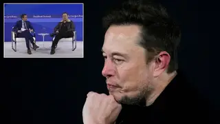 Musk accused companies like Apple and Disney of engaging in the ad boycott and trying to blackmail him.