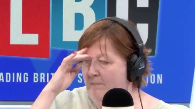 Shelagh looked exasperated at times during the call