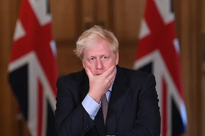 Boris Johnson in 2020