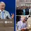 King Charles warned Cop28 that the 'hope of the world' rested on the Dubai summit's shoulders today