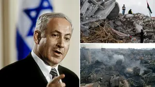 Benjamin Netanyahu insists the country will "liquidate Hamas" and continue their bombing campaign on Gaza.