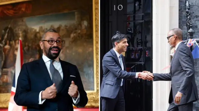 James Cleverly is set to fly out to Rwanda to seal the migrant deal next week