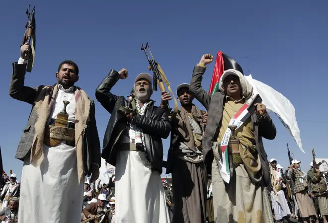 Yemen's Houthi rebels claimed responsibility for the attacks