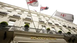 Browns Hotel in Mayfair, London.