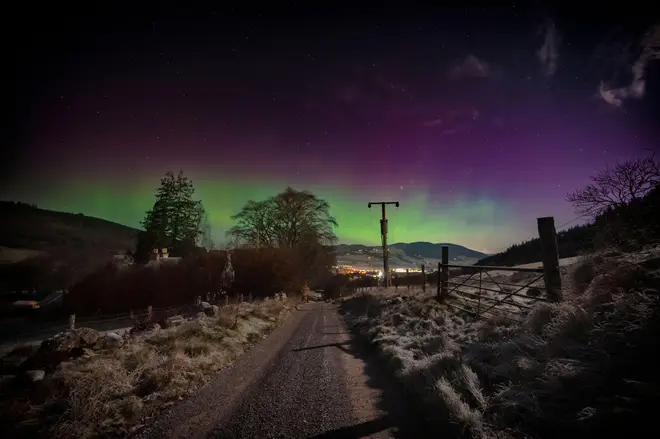 The Aurora Borealis is created by a 'coronal mass ejection'.