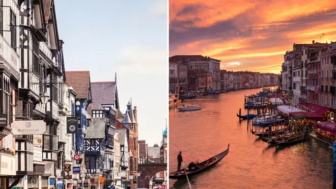 A UK city has been crowned the prettiest in the world, according to a study.