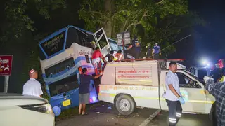 Thailand Bus Crash