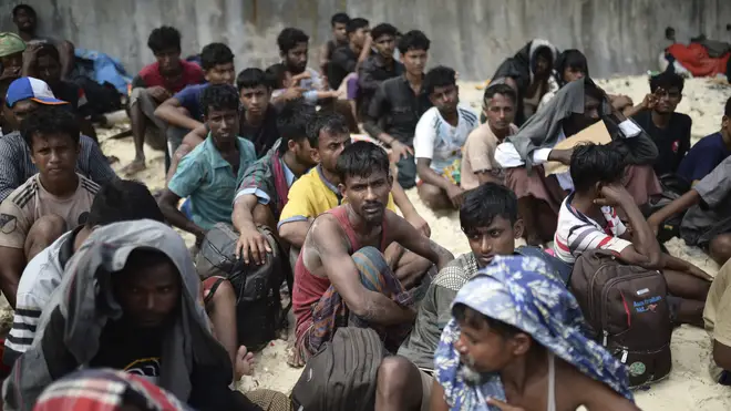 Rohingya refugees