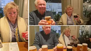 These grandparents were bombarded with booze
