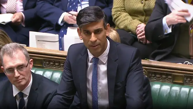 At Prime Minister’s Questions, Rishi Sunak told MPs that he was "profoundly sorry"