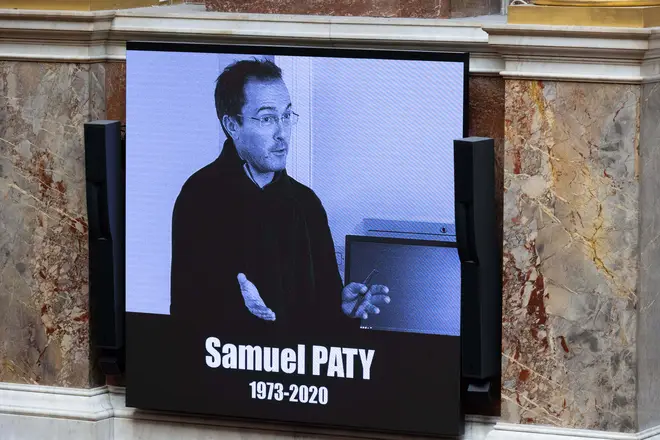 Six teenagers were convicted for their roles in connection to Mr Paty's death.