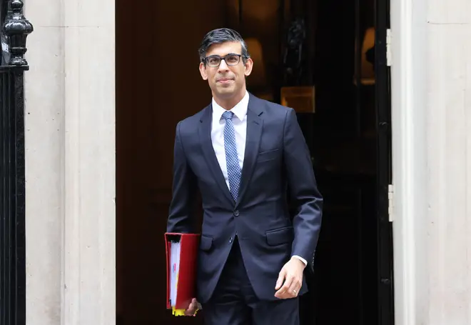 London, UK, 1st March 2023. PM Rishi Sunak leaves no. 10 Downing Street to head for PMQs where he will be defending the newly signed Windsor Framework, hoping to get the DUP on side and Stormont up and running again. Credit :Monica Wells/Alamy Live News