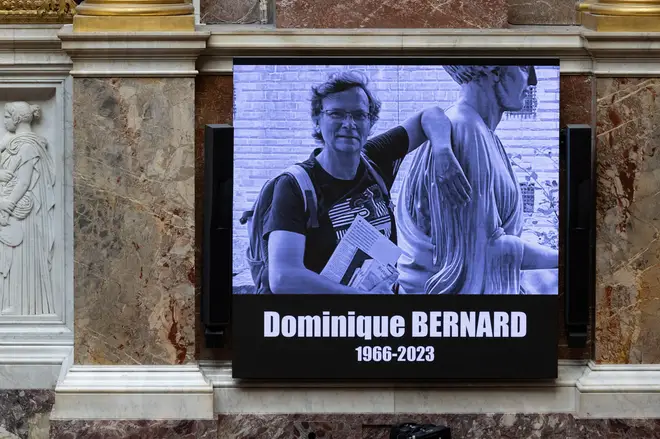 Dominique Bernard was killed in October