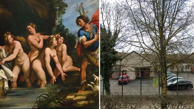 Diana and Actaeon, the 1603 Giuseppe Cesari painting that sparked the row at Jacques Cartier school
