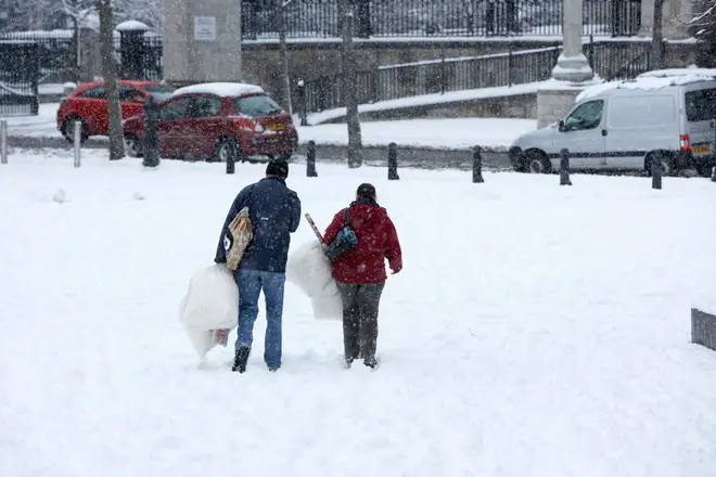 Brits could be in for a White Christmas