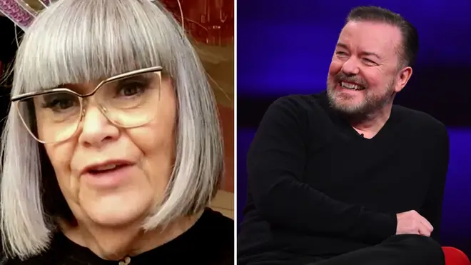 Dawn French has defended a comedian's 'right to offend'.