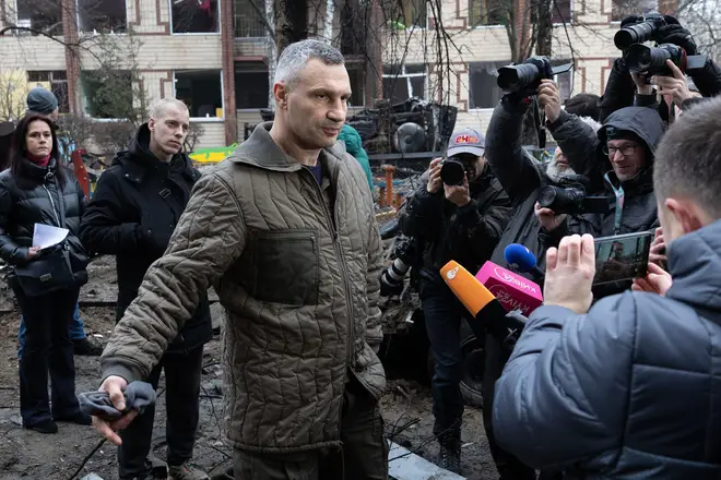 Kyiv Mayor Vitali Klitschko made the request
