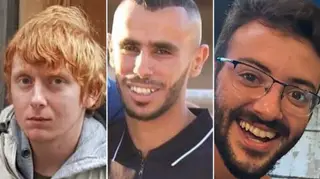 The three Israeli hostages killed by the IDF