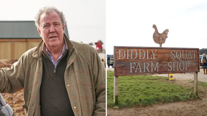 Jeremy Clarkson opened the Diddly Squat Farm Shop in 2020.