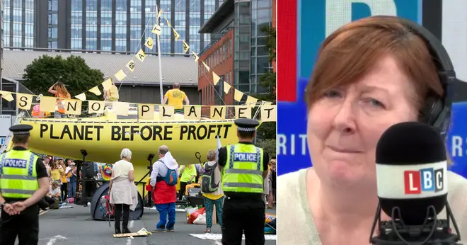 Shelagh Fogarty's caller got furious about the Extinction Rebellion protests