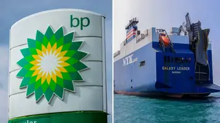 BP has paused its shipments through the Red Sea (stock images)