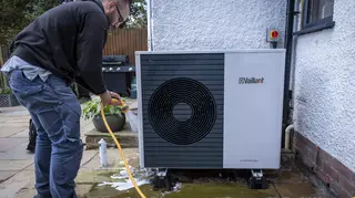 Brits are being encouraged to swap out their boilers for greener heat pumps in future