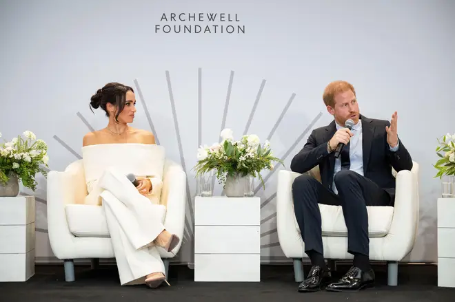 The Duke and Duchess of Sussex left the Royal Family in 2020.