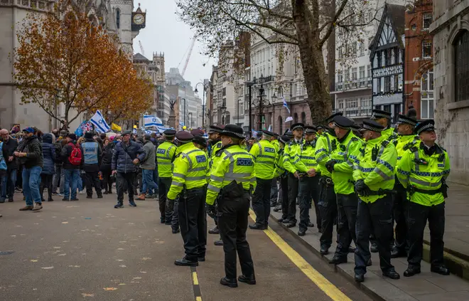 London has seen an increase in the number of protests and demonstrations this year.