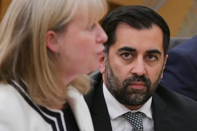 First Minister Humza Yousaf MSP and Deputy First Minister and Cabinet Secretary for Finance Shona Robison MSP
