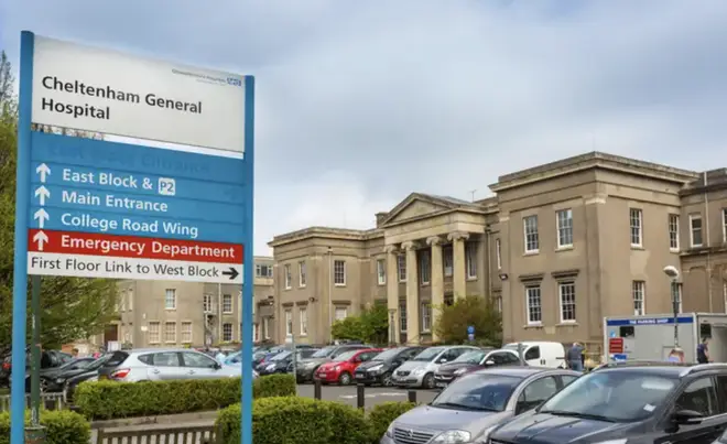 Cheltenham General Hospital, Cheltenham, UK.