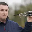 Fergal McCarthy pictured with a legacy Mavic 3 Drone