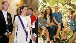William and Kate shared never-before-seen images