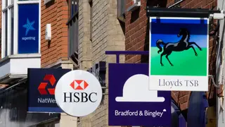 Lloyds and NatWest will close 81 high street bank branches between them.