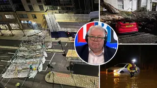 Storm Henk aftermath with Nick Ferrari