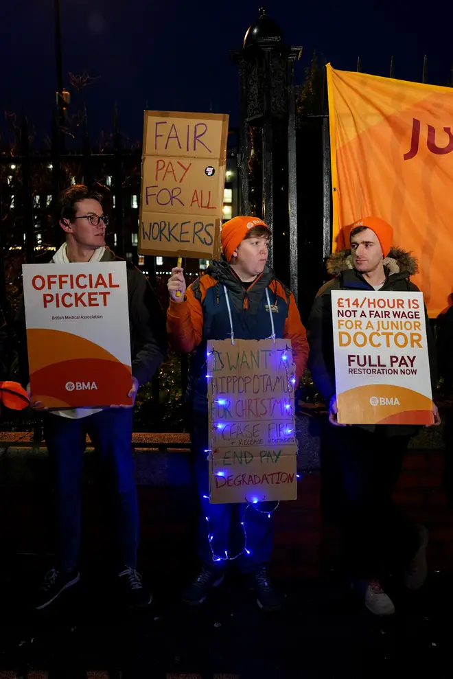Junior doctors began their six-day strike on Wednesday