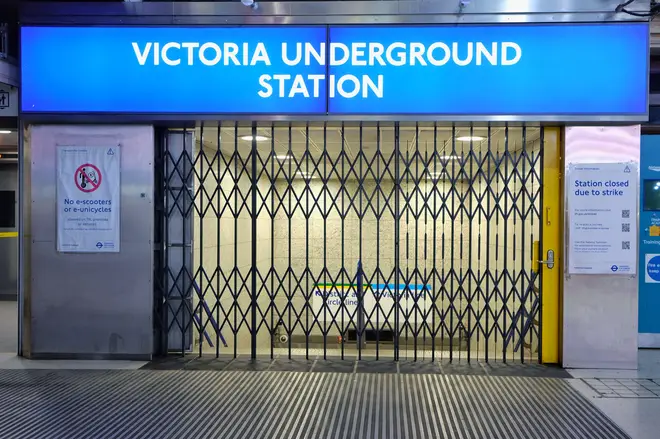 Past Tube strikes have shuttered stations