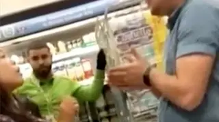 26-year-old Eve Cong speaks to an Asda Manager