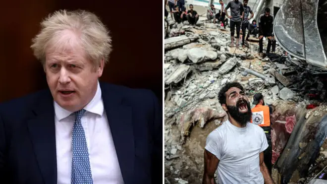 Boris Johnson has said that the Met should focus on crime in London rather than the Middle East