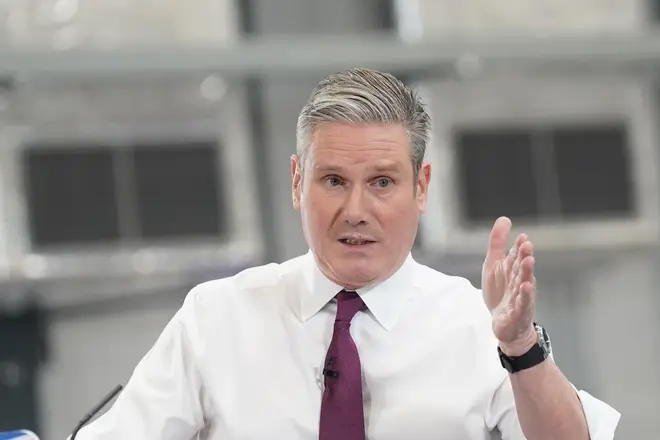 Sir Keir Starmer's party leads the Tories by double digits in opinion polls