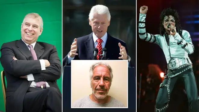 Prince Andrew, former US President Bill Clinton, and 'King of Pop' Michael Jackson are among a spate of high-profile figures named in court documents detailing associates of the late paedophile Jeffrey Epstein