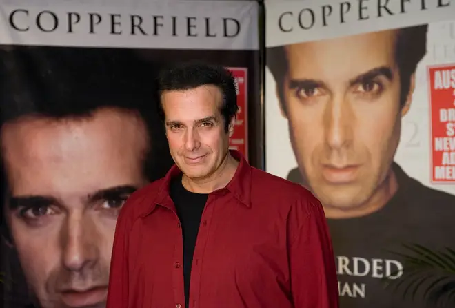 David Copperfield is named in the newly released court documents. He is pictured during an Australian show at the Brisbane Entertainment Centre on August 6, 2009 in Brisbane, Australia