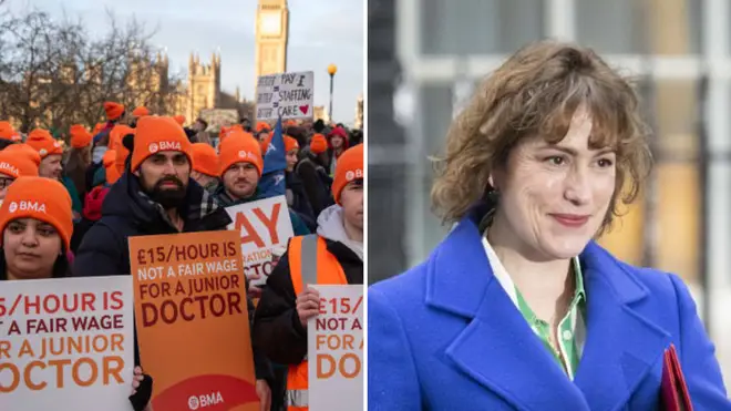Victoria Atkins has told striking junior doctors that the NHS 'belongs to all of us'